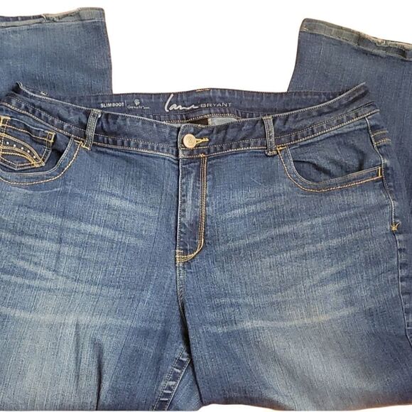 Lane Bryant SlimBoot Genius Fit Jeans - Picture 1 of 8